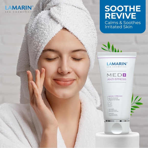 Cream for Skin Soothing, Rejuvenating, Shea Butter & Panthenol, Made in Germany - Picture 6 of 9